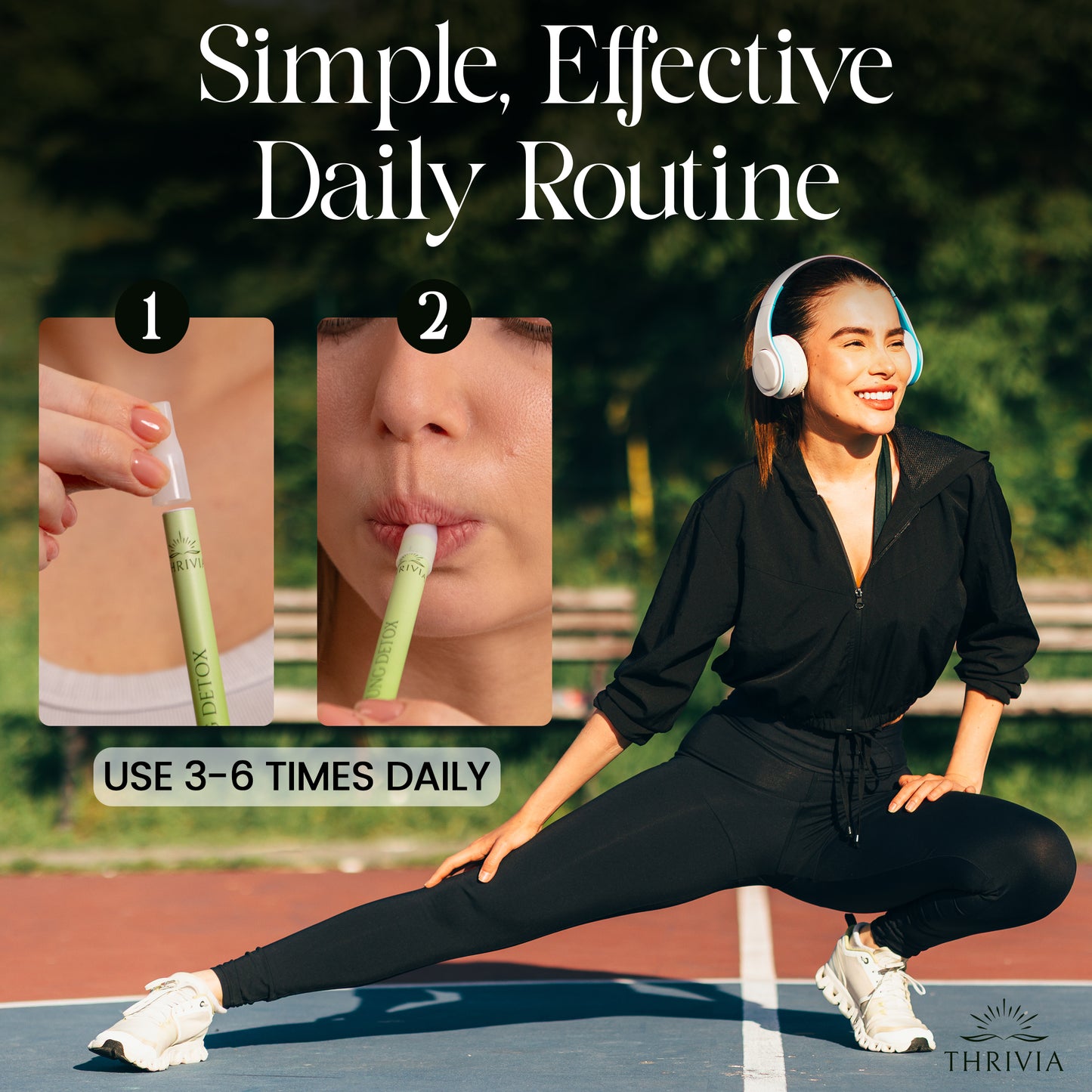 Thrivia Herbal Diffuser Pen - Lung Detox Pen